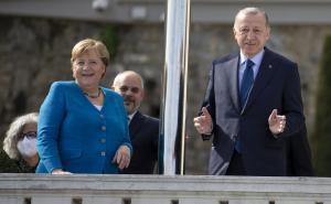 Foto: EPA-EFE / Recep Tayyip Erdogan i Angela Merkel